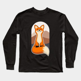 Canada Day Fox Long Sleeve T-Shirt